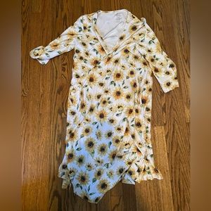 Caden Lane Sunflower Robe